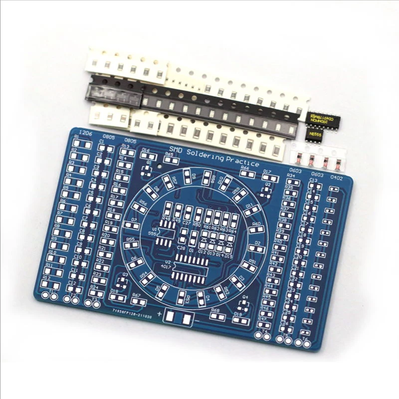 Diy Electronics Learning Kit - SMT SMD Elektronische Komponente Schweißübungsbrett Löten