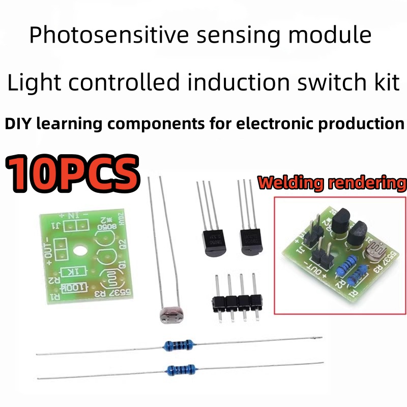 Diy Electronics Learning Kit - 10 Stück lichte mpfindliches Sensor modul,