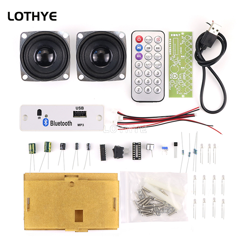 Diy Electronics Project Kit - Mini-Verstärker Audio Bluetooth 3W*2 Lautsprecher-Bausatz DIY