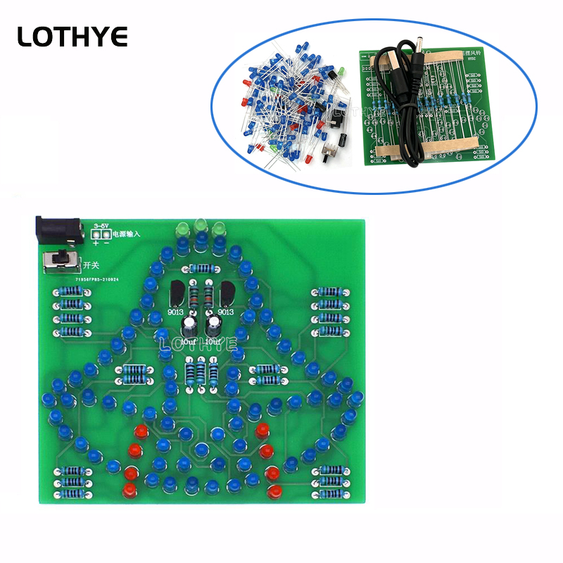 DC 3-5V LED Licht Schaukel Win – Diy Electronics Project Kit Bewertung und Preis