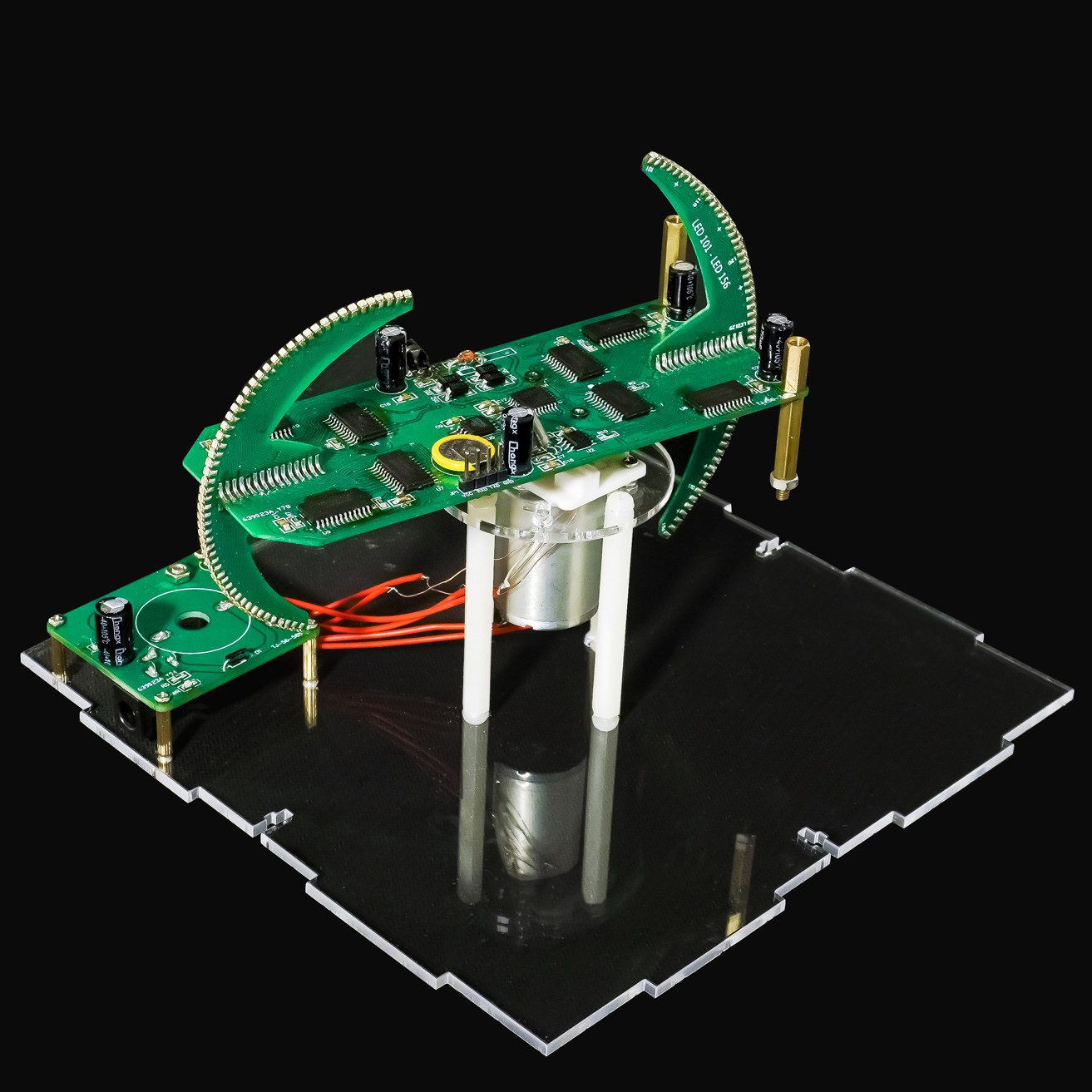 Dual Axis Sphärische Rotierend – Diy Audio Electronics Kit Bewertung und Preis