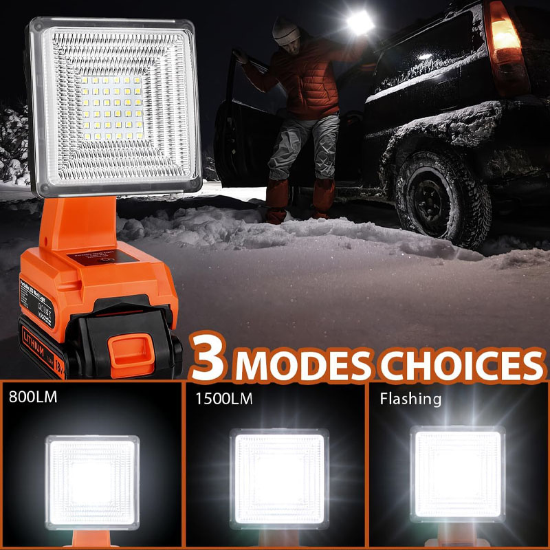 4-Zoll-LED-Arbeitslicht-Werkze – Black+Decker Tool Cordless Bewertung und Preis